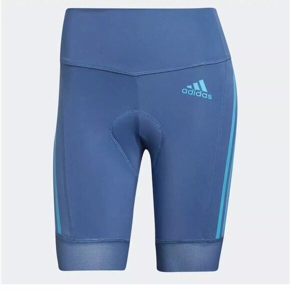 ADIDAS Women's The Cycling Short NEW Altered Blue / App Sky Rush XL H65308 - Picture 8 of 8